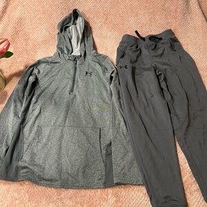 Under Armour Gray Hoodie and Joggers Set
